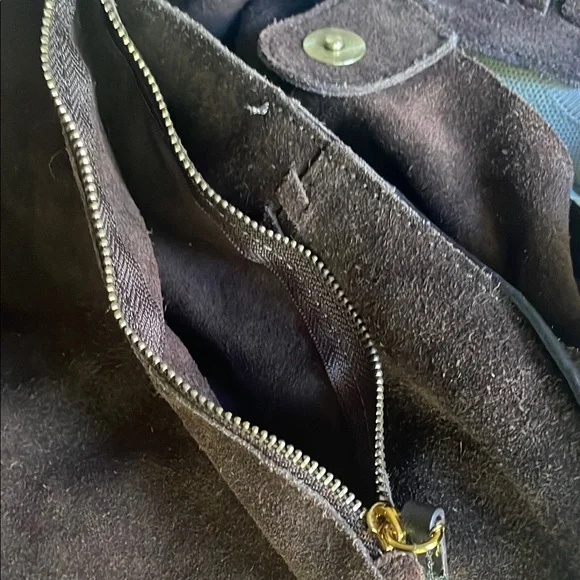 Haute Hippie Rich Brown Suede Bag - Picture 9 of 11